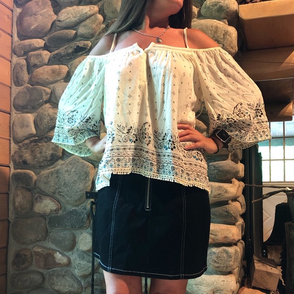 Peasant top forever 21 medium - Picture 2 of 8